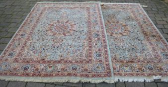 Pair of Middle Eastern carpets 240cm by 170cm