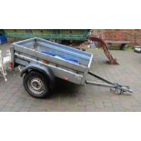 Brenderup 1150 S trailer 101 cm x 150 cm, cover & wheel lock