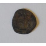 Medieval coin possibly Anglo Saxon approximately 13mm diameter