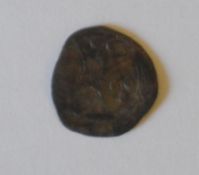 Medieval coin possibly Anglo Saxon approximately 13mm diameter
