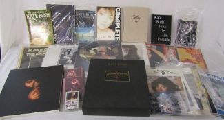 Extensive collection of vinyl LPs, books and ephemera relating to Kate Bush including The Kick