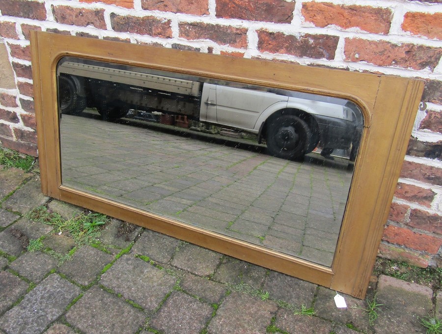 Overmantel mirror 128 cm x 68 cm