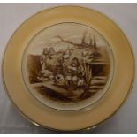 Bairnsfather plate 'What time do they feed the sea-lions, Alf' Grimwades 1917