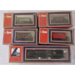 5 boxed Lima train carriages