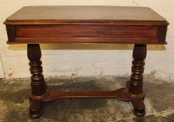 Victorian mahogany side table