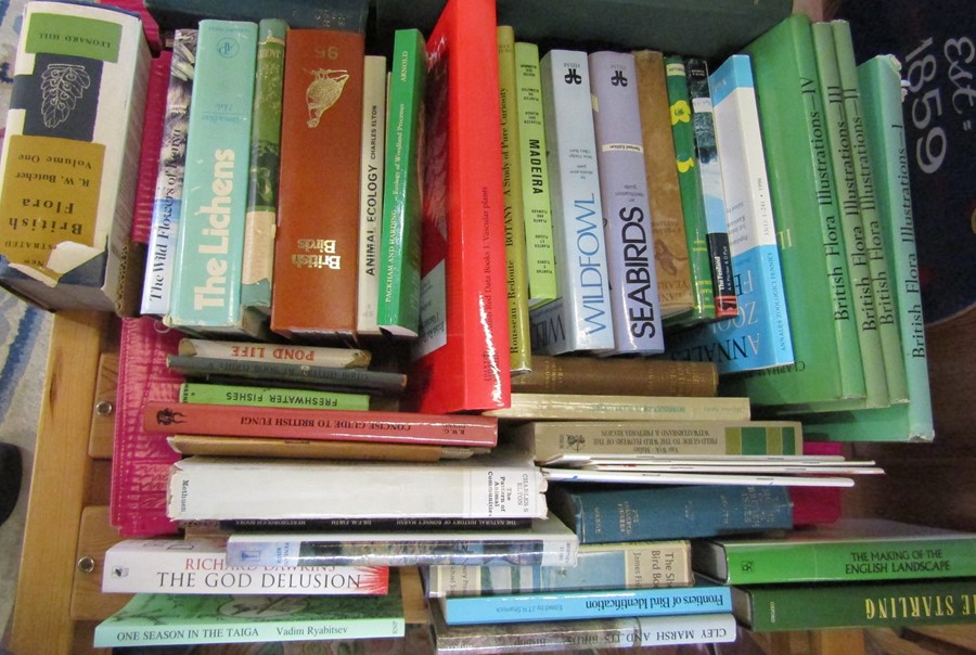 Large quantity of natural history books inc birds and flowers (3 boxes) - Image 4 of 4