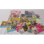 Selection of vintage catalogues and ephemera, mostly on toys inc Hamleys, Action Man, Barbie,