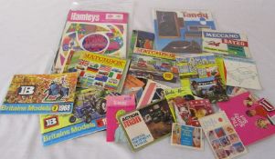 Selection of vintage catalogues and ephemera, mostly on toys inc Hamleys, Action Man, Barbie,