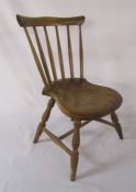 Child's wooden chair H 62 cm