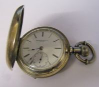 Rockford Watch Co Illinois full hunter pocket watch no 117104 (not working)