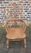 Late 19th/early 20th century high back Windsor chair