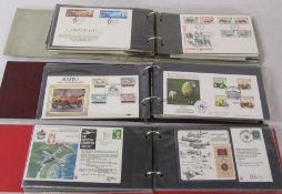 3 albums of First Day Covers