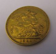 Queen Victoria full gold sovereign 1900