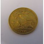 George V half sovereign 1911