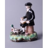 A Stevenson and Hancock Derby figure of Dr Syntax, 5 1/4" high