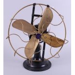 A 1940/50s Limit electric fan, on circular base (for ornamental use only)