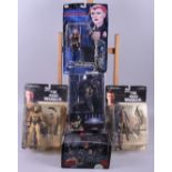 A Neca Reel Toys Alien vs Predator Requiem Hybrid figure, two N Toys Mad Max The Road Warrior Series