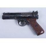 A Webley Premiere .22 calibre air pistol