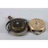 A ship's "Sestrel" brass cased gimballed oil compass, by Henry Browne & Sons, with cover, 5" dia