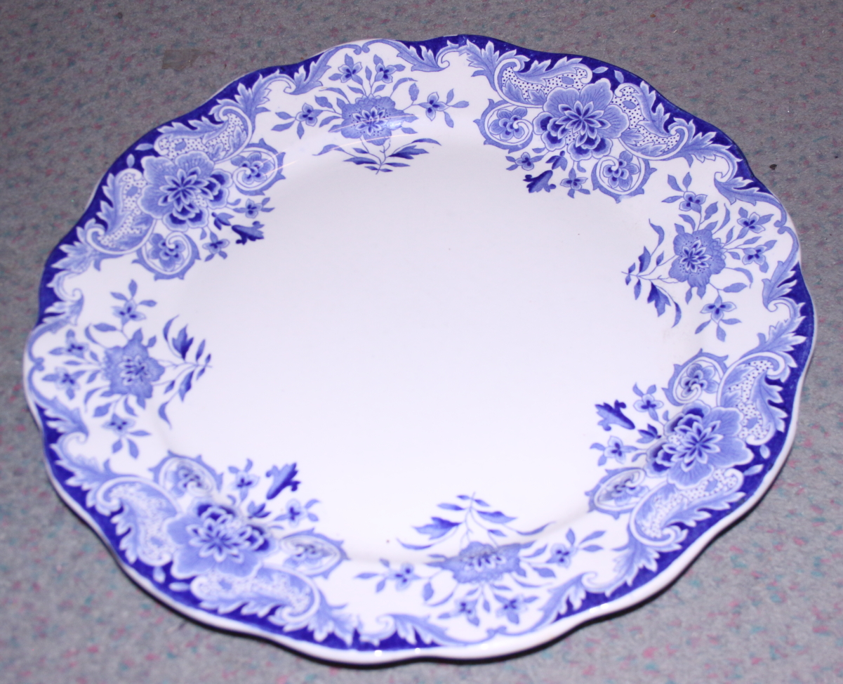 A quantity of blue and white china, including Spode "Blue Tower" pattern, Adams, etc - Image 5 of 10