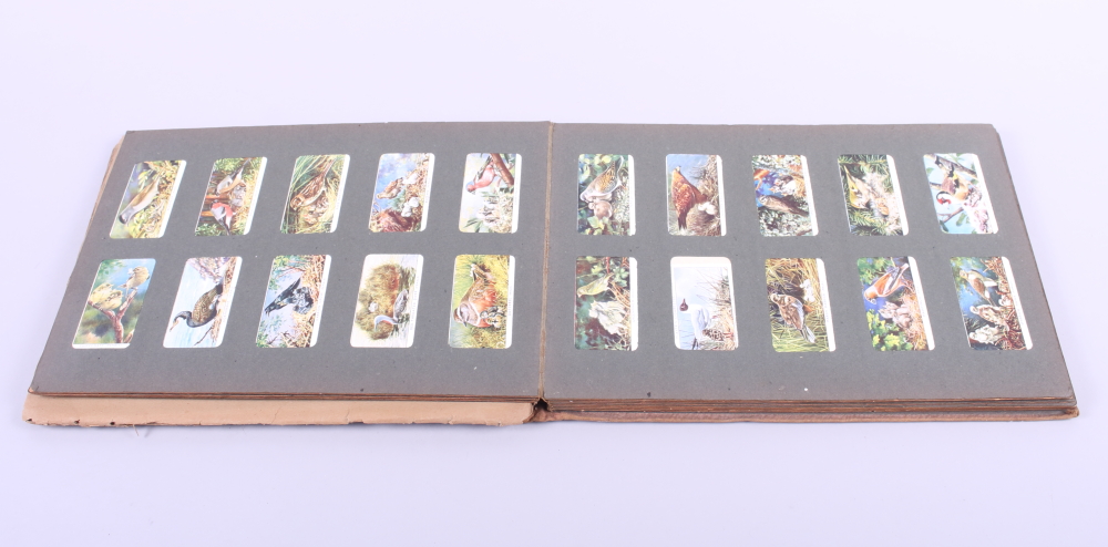An album of cigarette cards, including "The Mona Lisa after Da Vinci", birds, ships, etc - Image 2 of 2