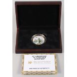 A 70th Anniversary of D-Day gold Numisproof 1oz 9ct gold coin, in fitted case