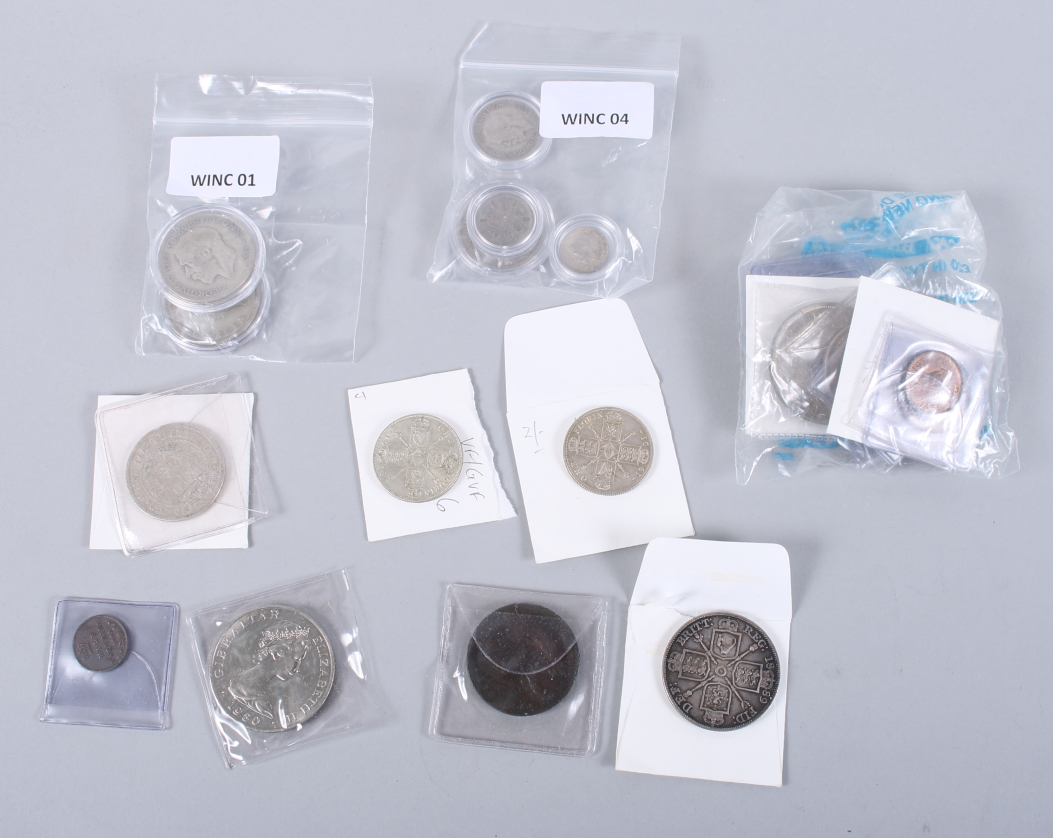 A 1937 Great Britain specimen set and a number of other Great Britain pre-decimal specimen coins