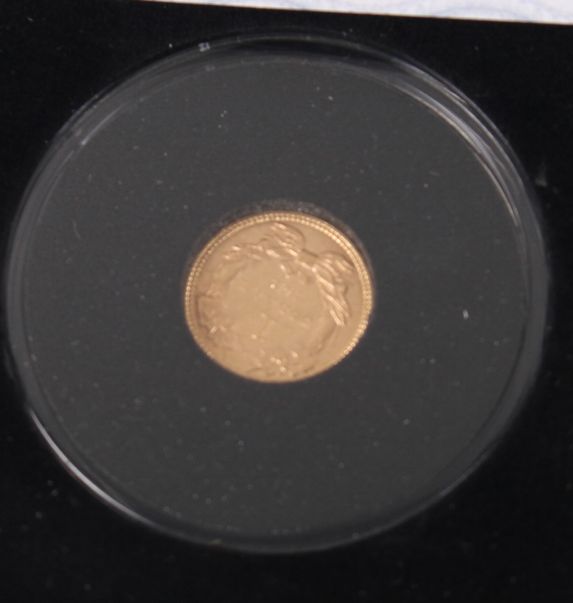 Six miniature gold coins, various - Image 7 of 11