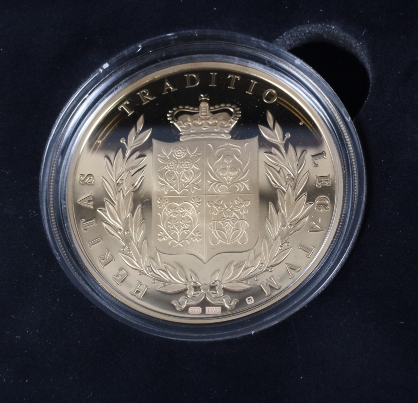 A 70th Anniversary of D-Day gold Numisproof 1oz 9ct gold coin, in fitted case - Image 3 of 4