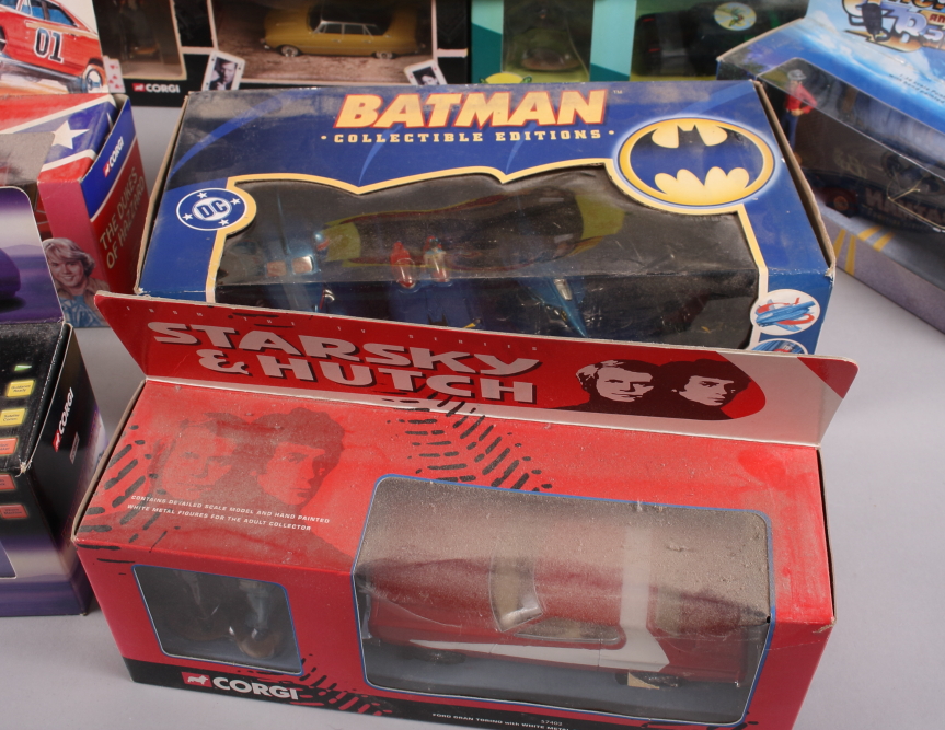 A quantity of mostly die-cast Dinky Toys vehicles, including the Batcycle, Dukes of Hazzard Dodge - Image 4 of 7