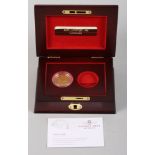 A George III gold guinea, dated 1977, in fitted presentation box