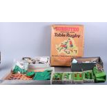 A quantity of Subbuteo and a collection of match boxes and matches