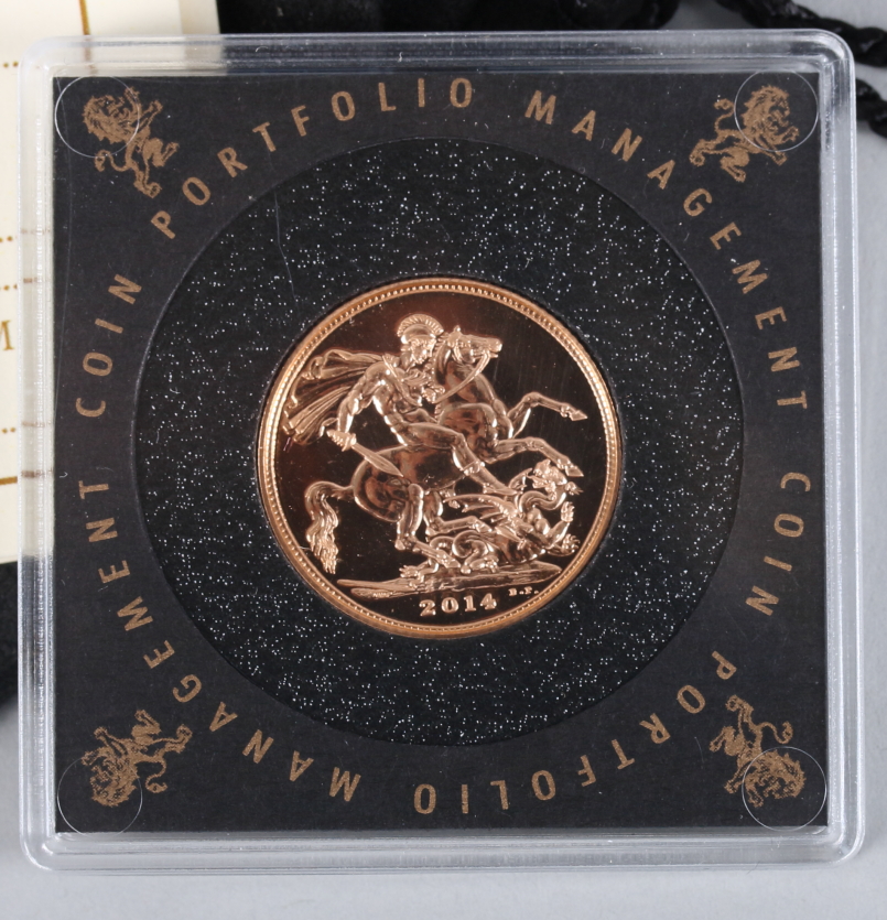 A 2014 brilliant uncirculated sovereign - Image 2 of 4