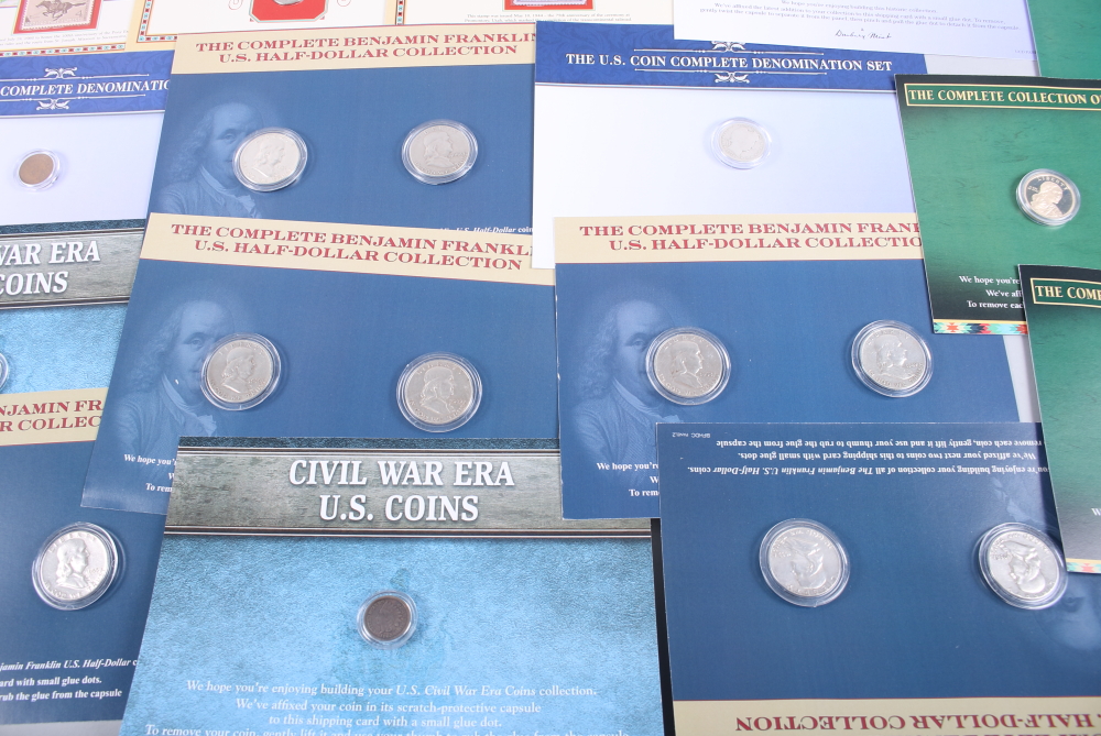 A large collection of Sacagawea United States of America dollar coins, various other United States - Image 3 of 10