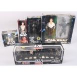 A Star Wars "The Kenner Collection" Action Collection figure of Han Solo and the Carbonite Block,