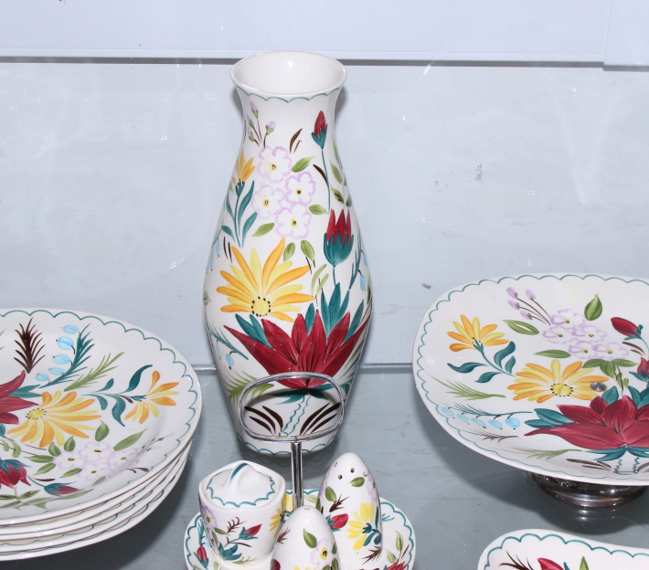 A collection of 1960s Midwinter "Bella Vista" pattern tableware, designed by Eve Midwinter and - Image 4 of 7