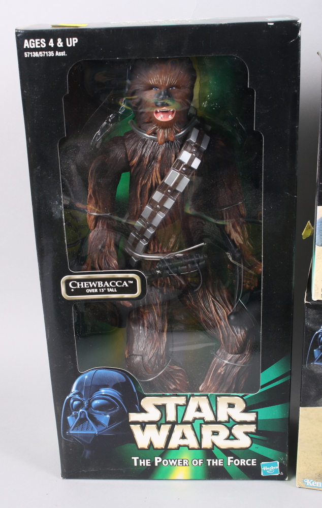 A selection of eight Star Wars "The Power of the Force" dioramas and figures, including Chewbacca, - Image 6 of 6