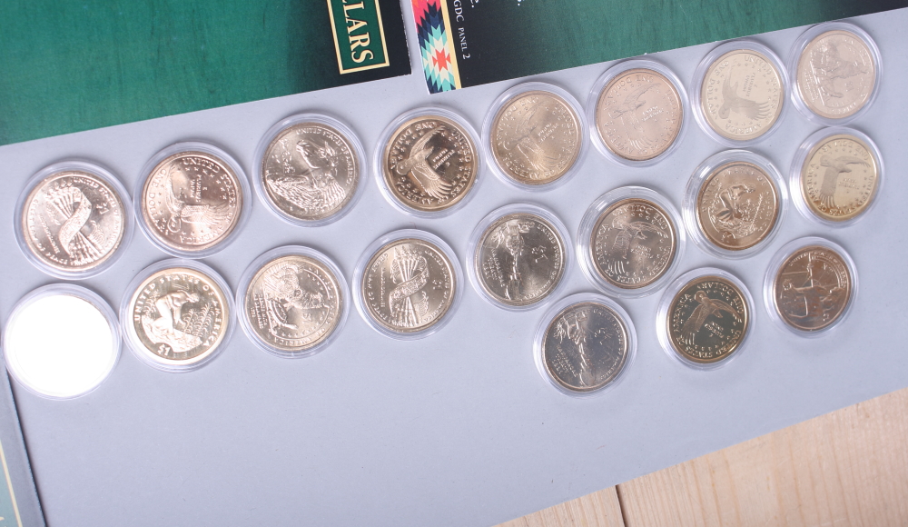 A large collection of Sacagawea United States of America dollar coins, various other United States - Image 6 of 10