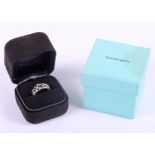 A Loving ring, designed by Paloma Picasso, ring size L, stamped Tiffany & Co 925, with box