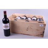 A case of one dozen bottles of Cos D'Estournel Saint Estephe, 2002