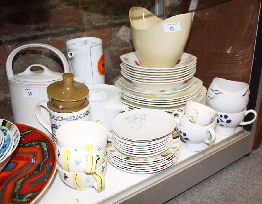 A quantity of Midwinter "Magic Moments" pattern plates, a Poole charger and other china - Image 3 of 3