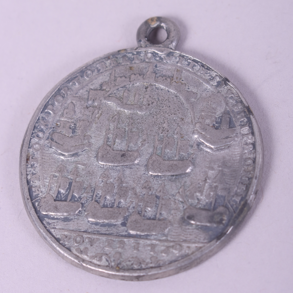 An Admiral Vernon medal - Image 2 of 6