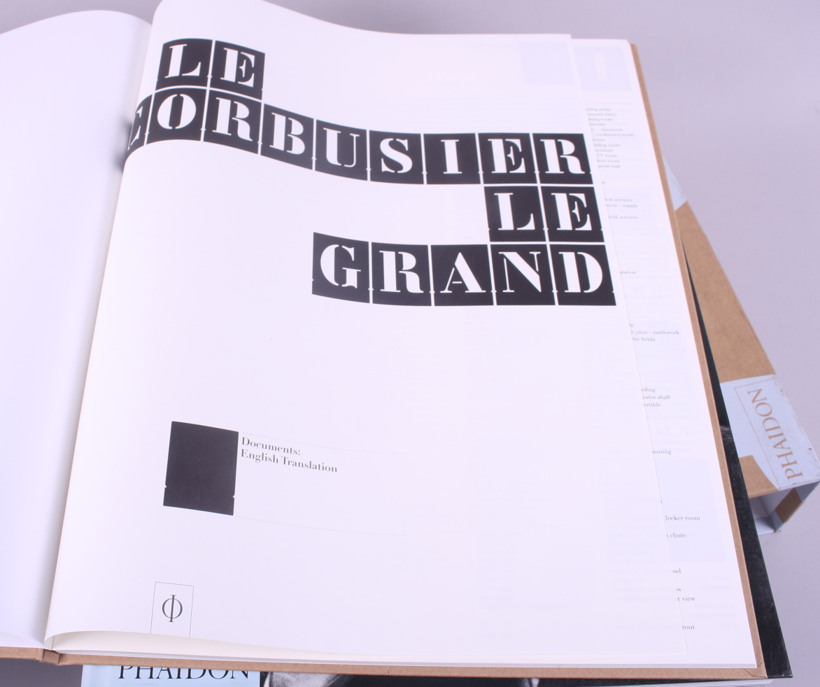 "Le Corbusier Le Grand" box set, including Documents: English Translation, published Phaidon - Image 4 of 19
