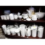 A quantity of Rosenthal "Studio Line" pattern china, including coffee pots, teacups, coffee cups and