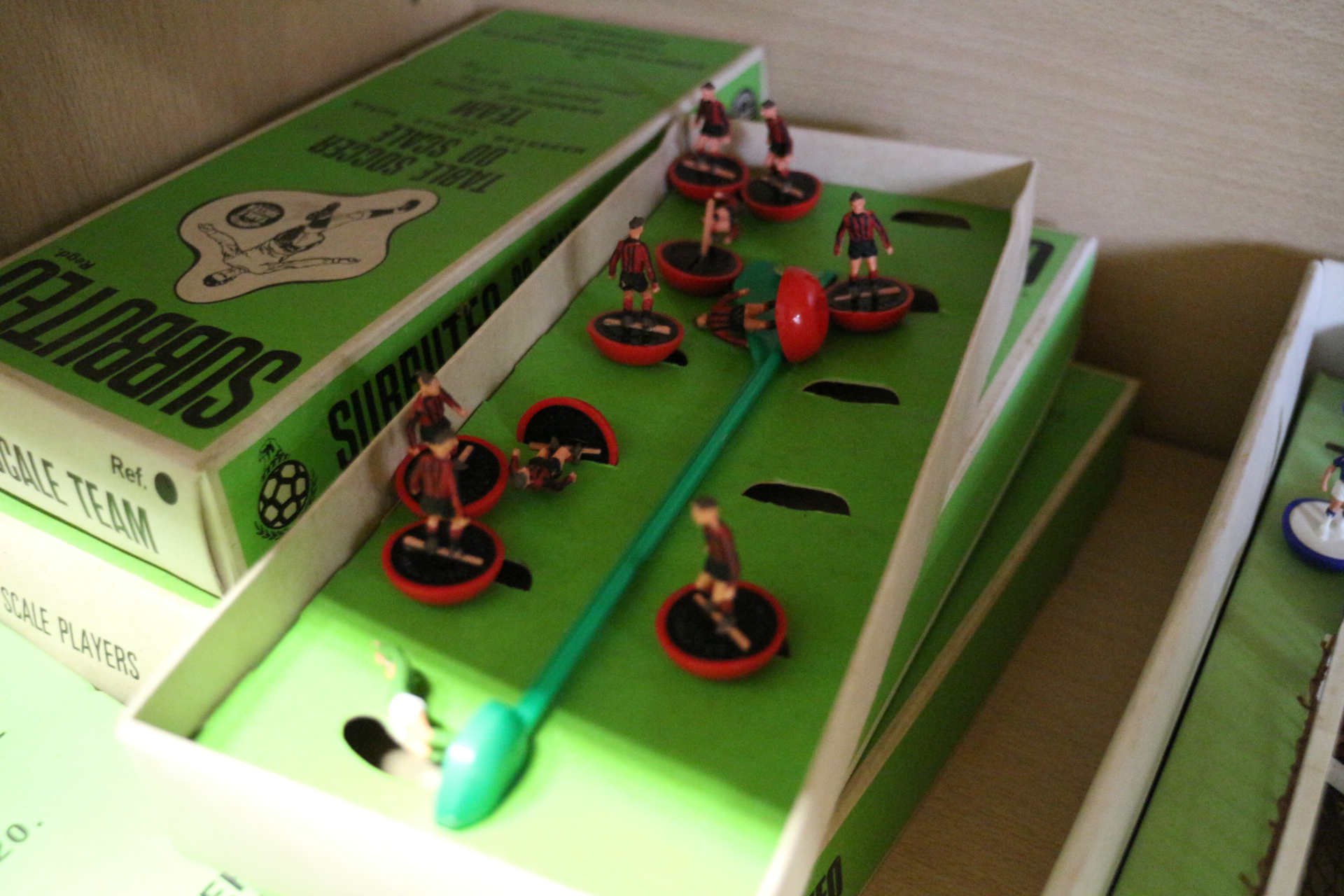 A quantity of Subbuteo sets, including "Live Action" Goal Keeper, model player teams, goals, etc, - Image 4 of 7