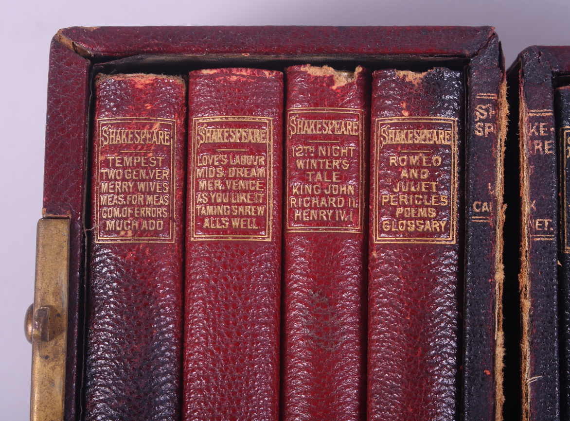 "Shakespeare Complete Works with Life and Glossary", eight vols, in case - Image 3 of 5