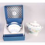 Two limited edition Villeroy & Boch tureens, "Sophie" and "Justine", in boxes