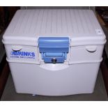 A Brinks home security safe box with two keys