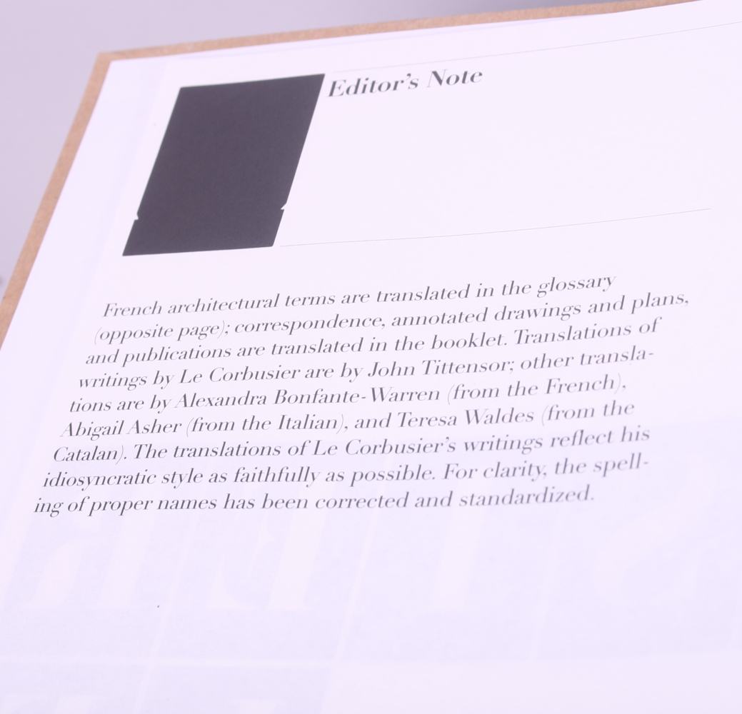 "Le Corbusier Le Grand" box set, including Documents: English Translation, published Phaidon - Image 5 of 19