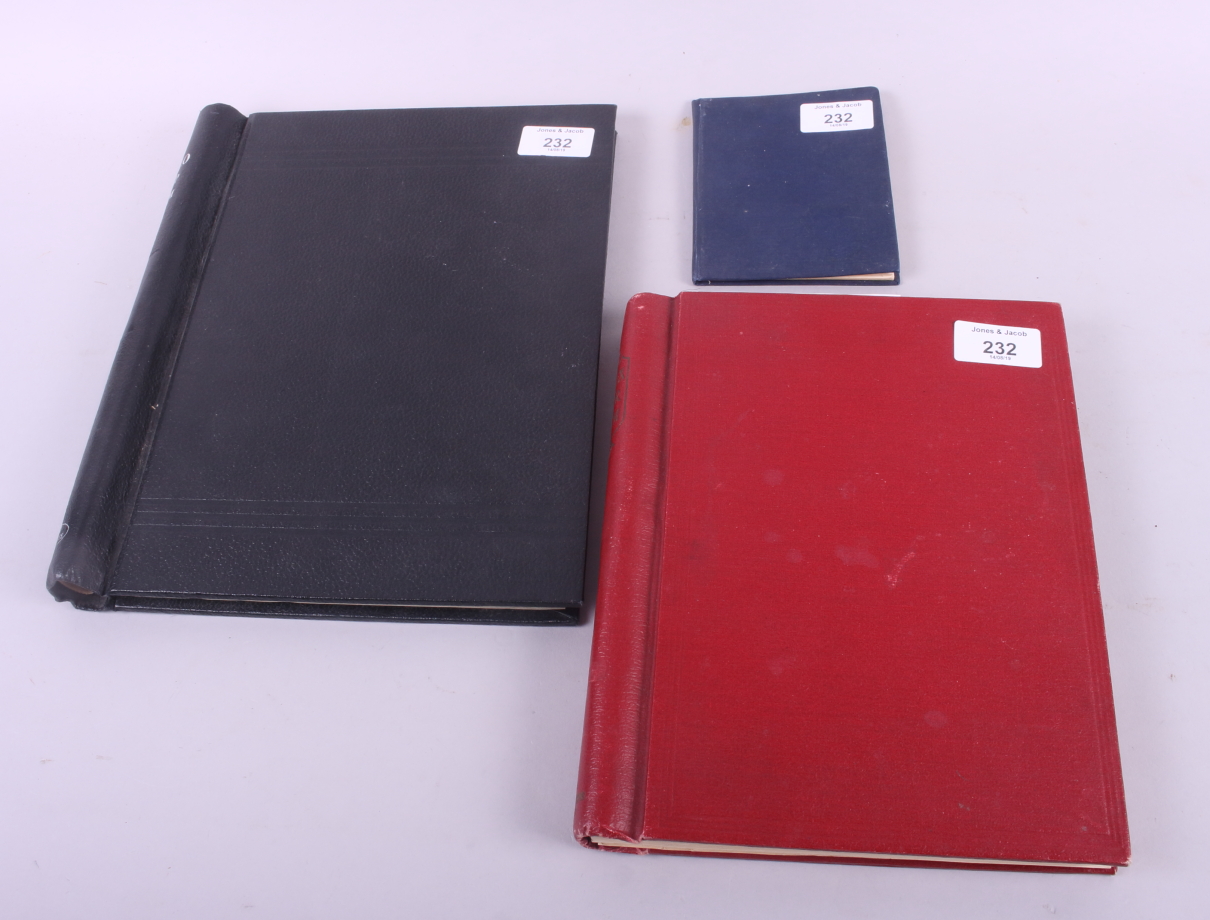 Two stamp albums, including Empire and pre-war Germany and a stock book, mostly Great Britain and - Image 2 of 2